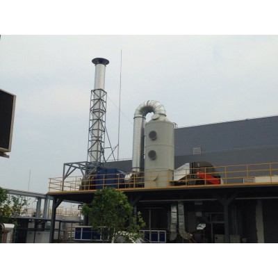 水喷淋PP喷淋塔废气处理装置喷淋塔厂家酸雾洗涤塔